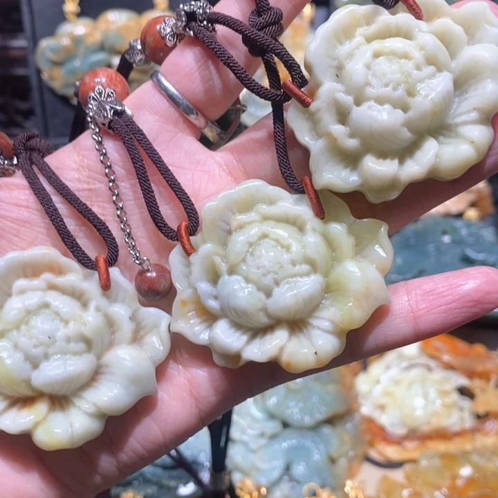 岫玉毛衣链未镶嵌