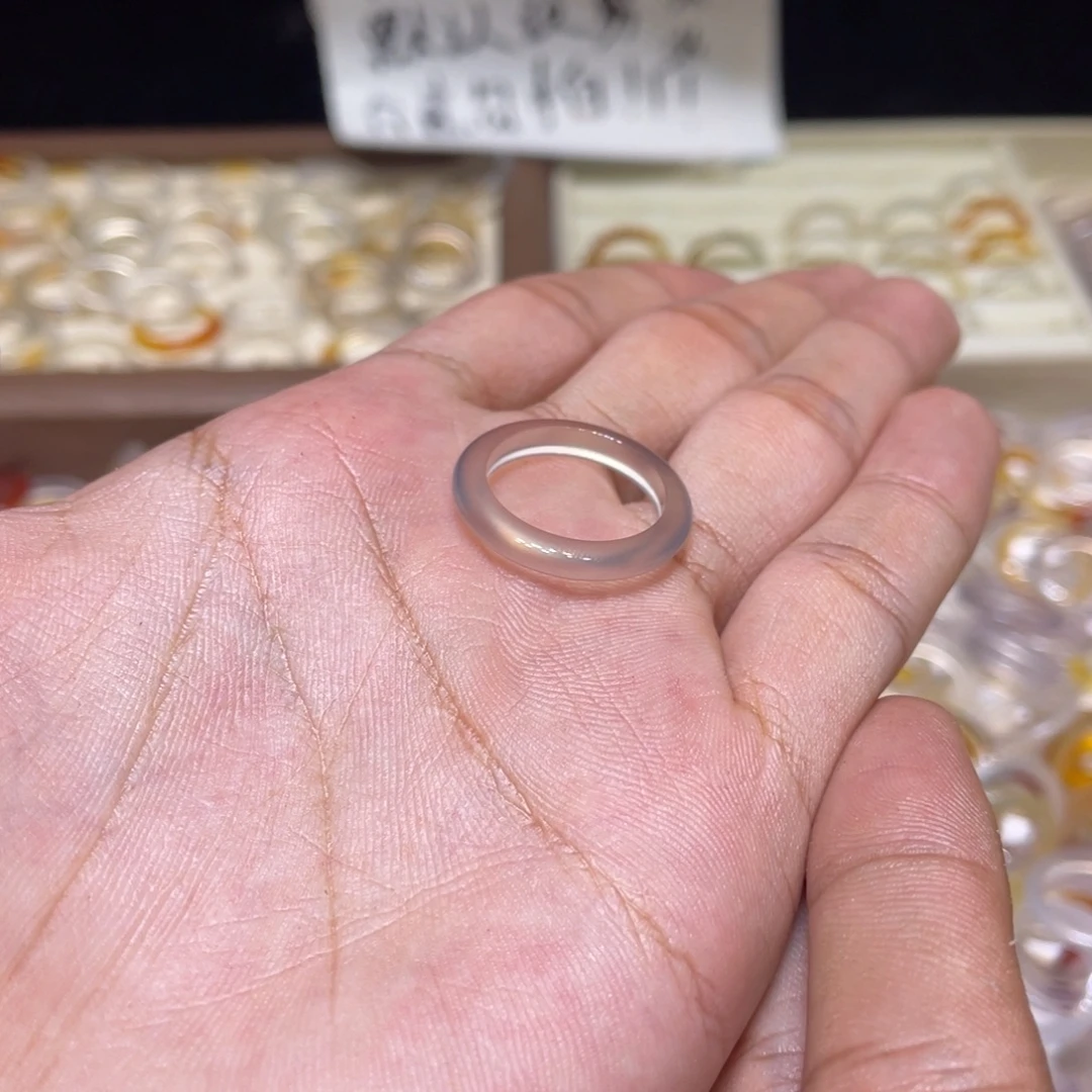 玛瑙/玉髓未镶嵌戒指426号港15