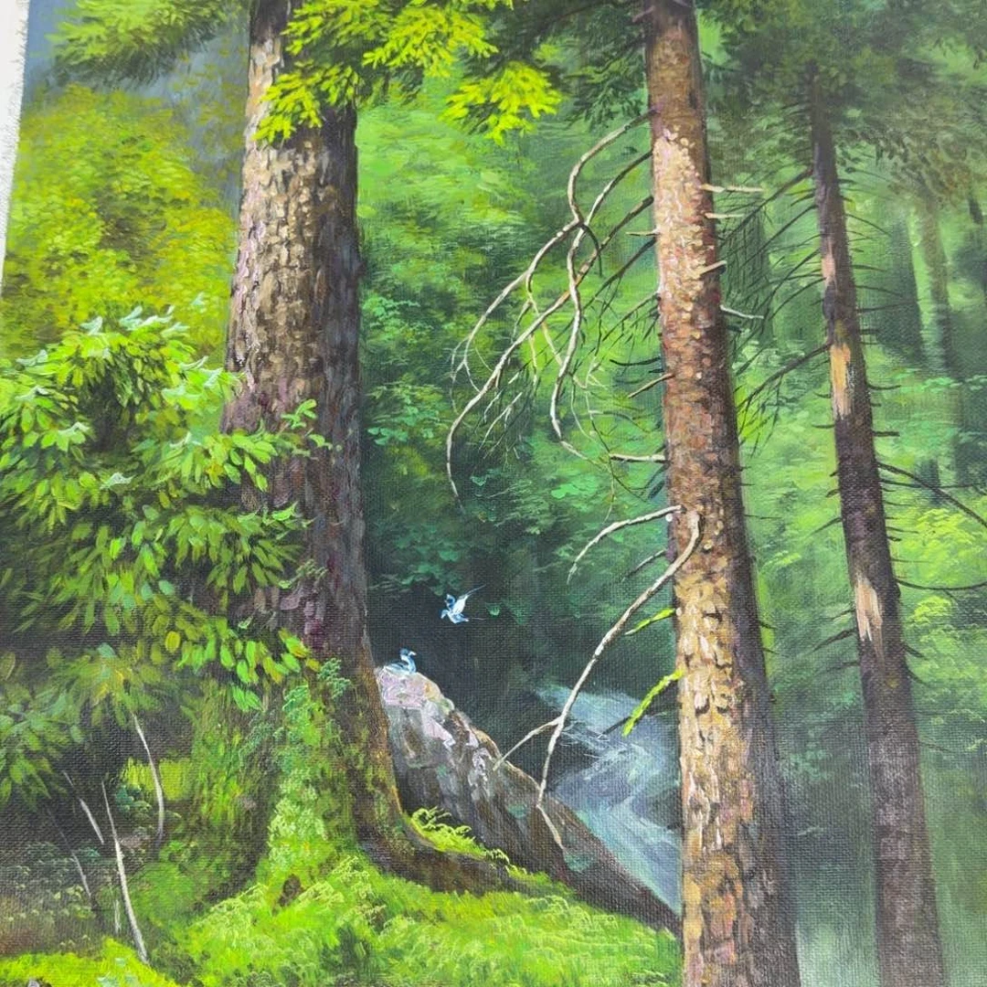 油画我也想要这样一