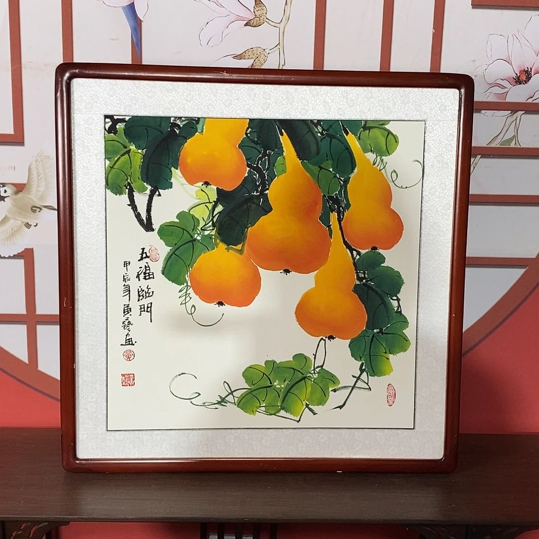 国画带框尺寸63✖️63包邮