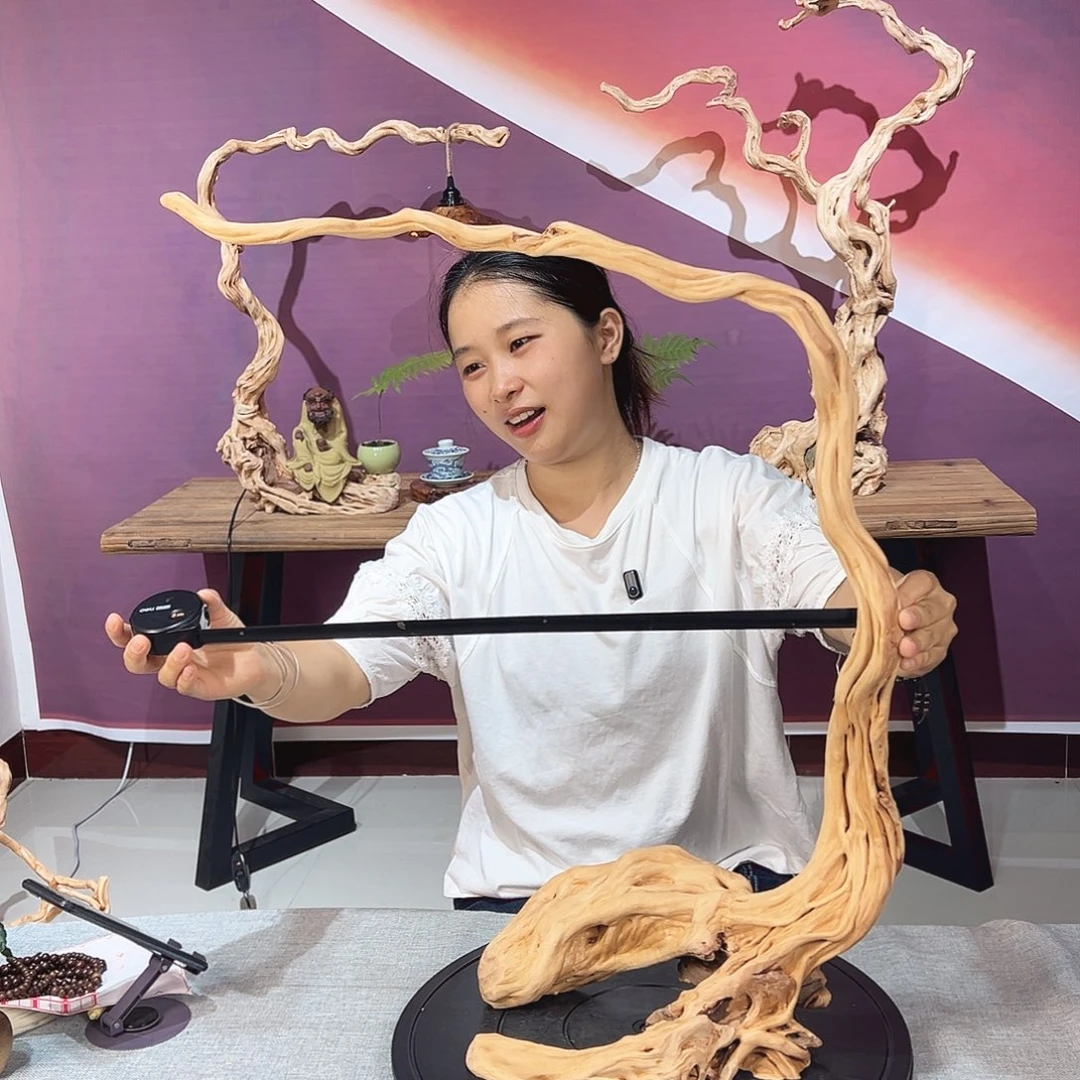 用***8木天然根根艺摆件