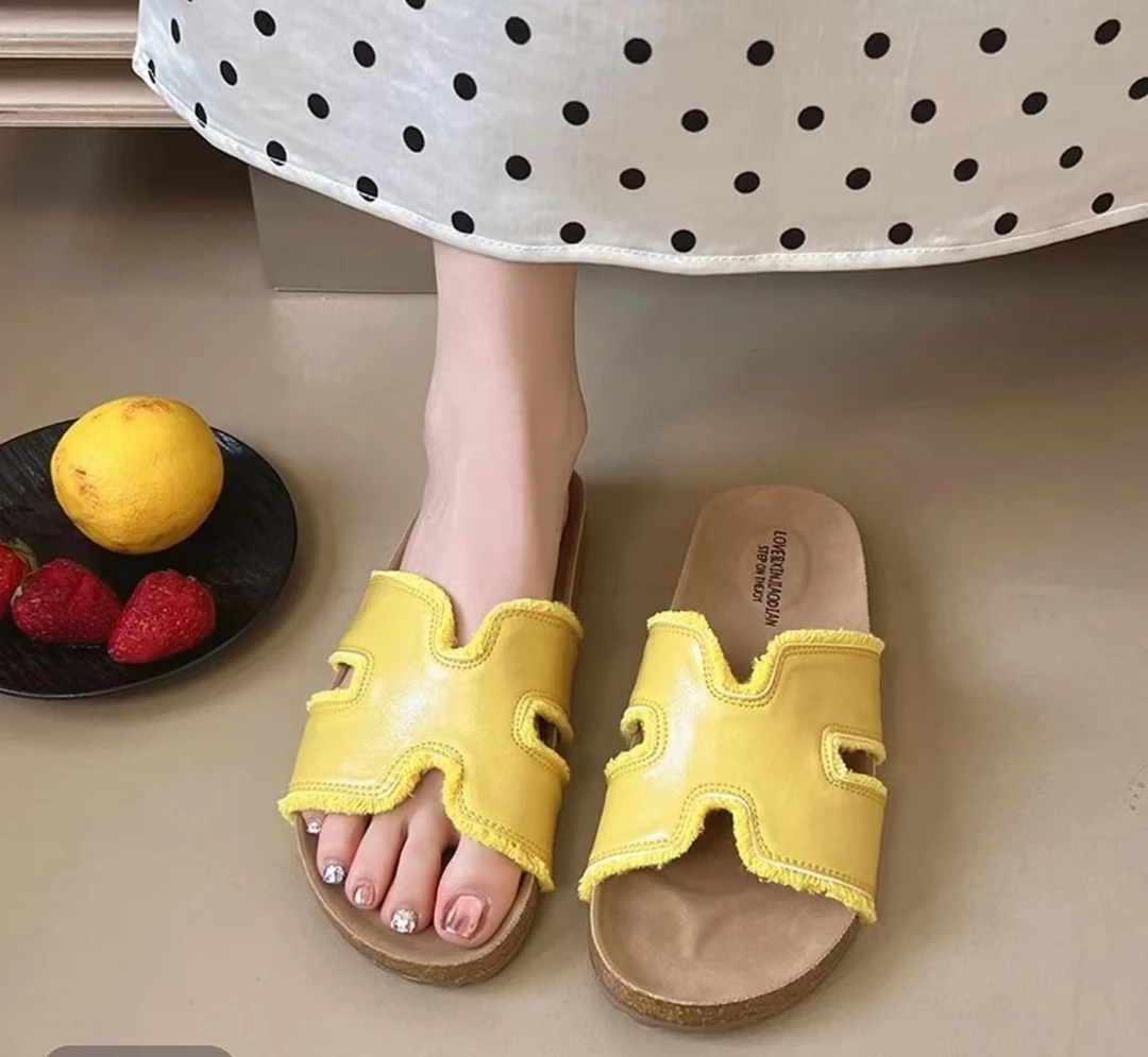 5503夏季博肯拖鞋女外穿复古休闲拖鞋