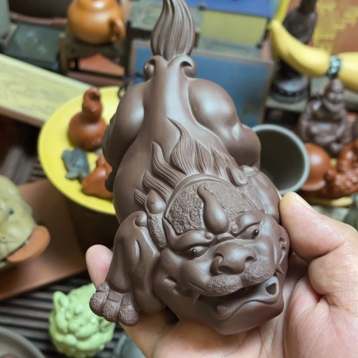 紫砂茶宠钱*哆紫砂瑕疵