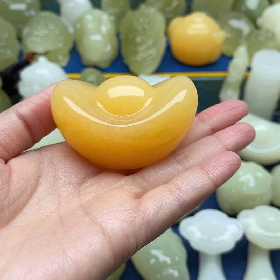 玉天然桌面小摆件