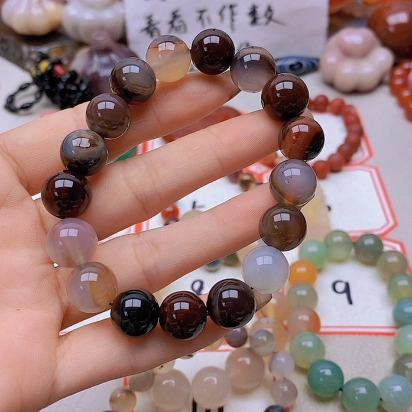 【闪购商品】未镶嵌玛瑙/玉髓珠宝半成品多****子