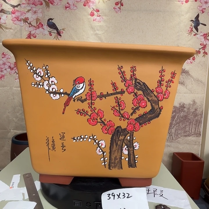 紫砂花盆宜兴紫砂