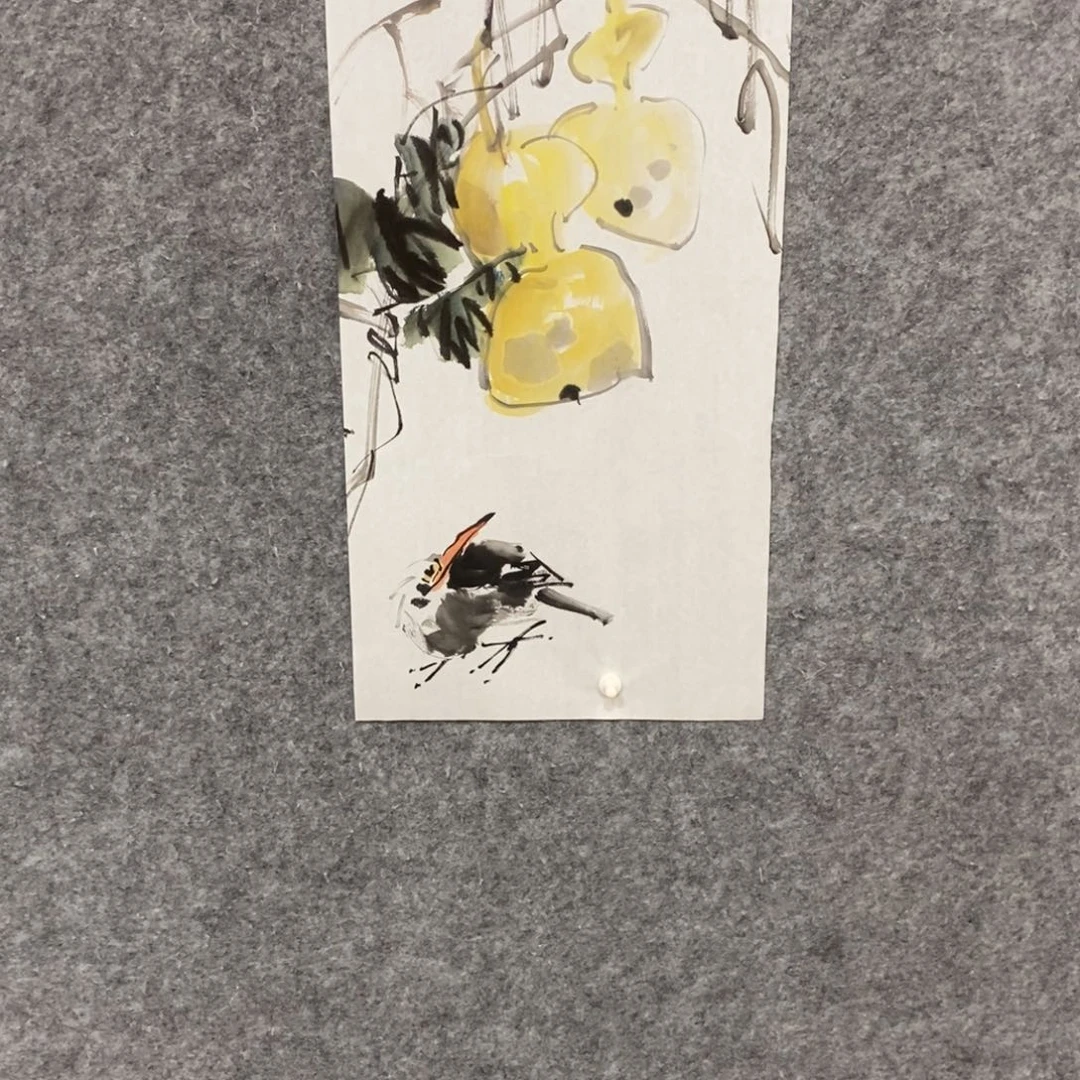 国画自*神张强国画花鸟作品