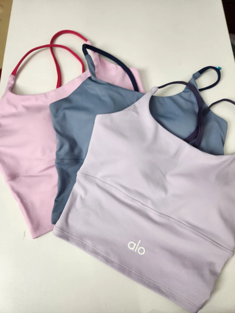 一体杯交叉吊带露背美背孤品尾单健身速干瑜伽运动网球欧美紧身