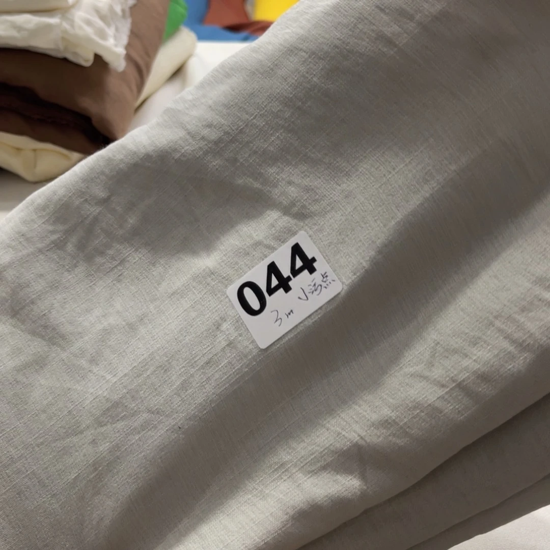 混纺044 灰色天丝苎麻3米