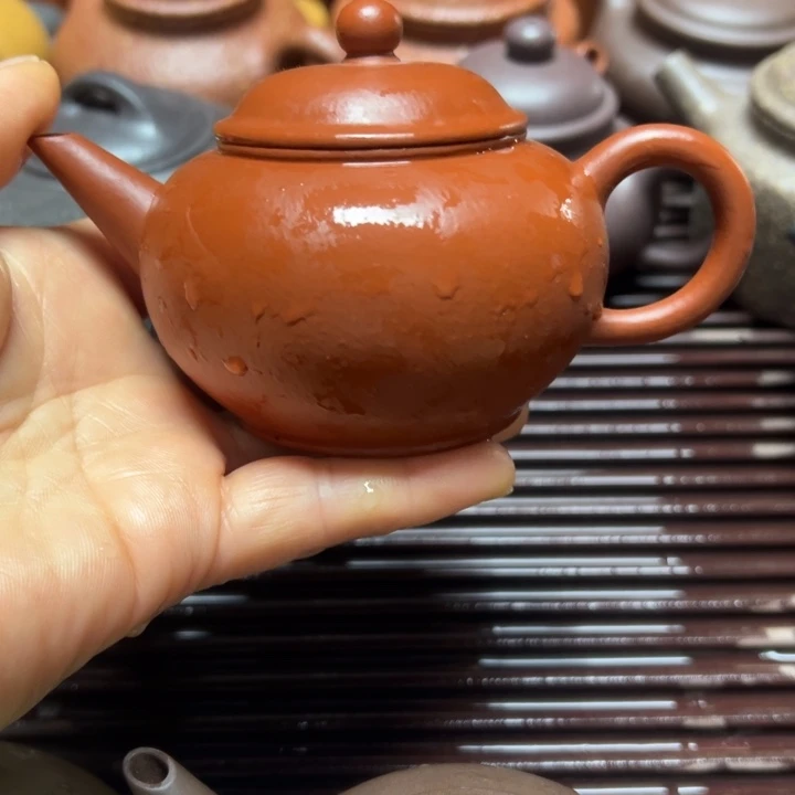 茶壶紫砂宜兴原矿赵庄庄朱泥