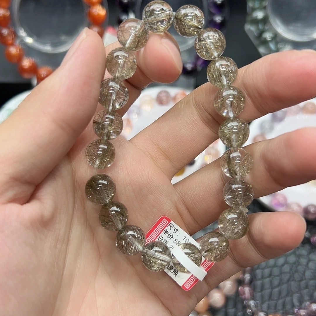 未镶嵌手链水晶好看