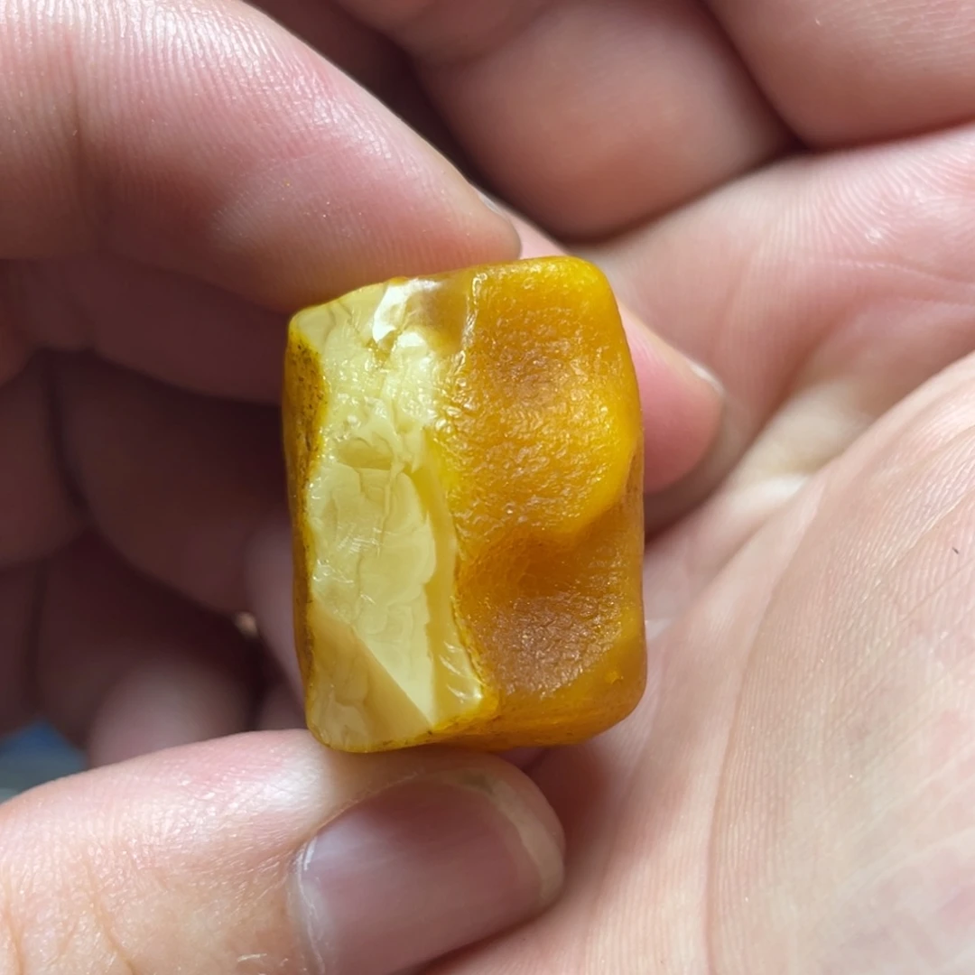 定制琥珀未镶嵌蜜蜡订制桶珠