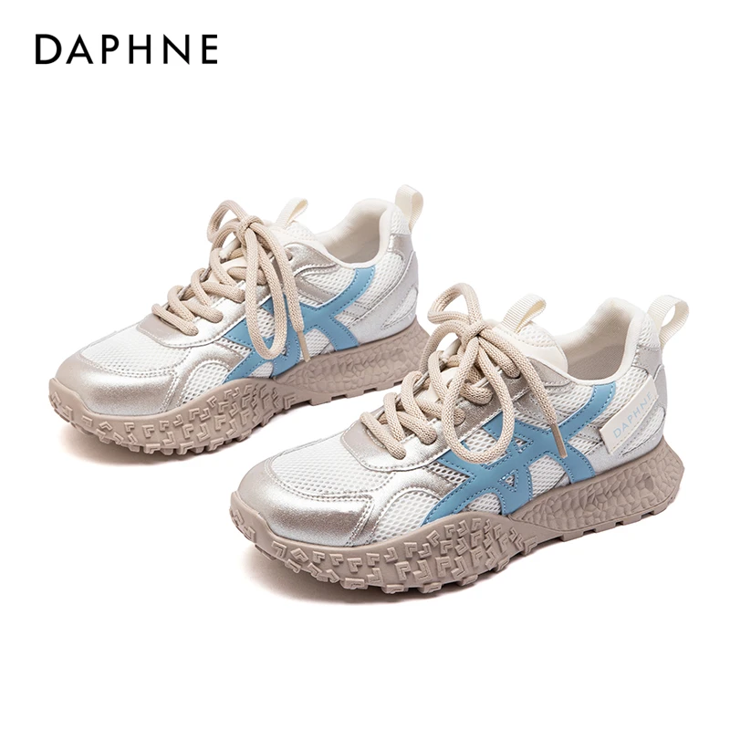 增高女系带阿甘鞋跑步鞋休闲透气老爹鞋网面韩版百搭夏季鞋子