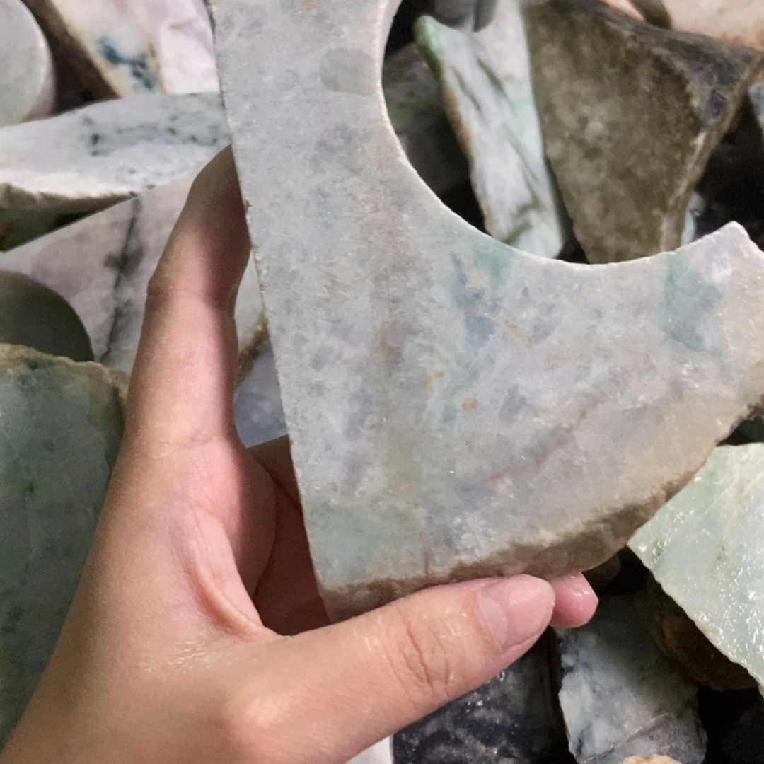 翡翠未镶嵌吊坠(不含链)天然翡翠