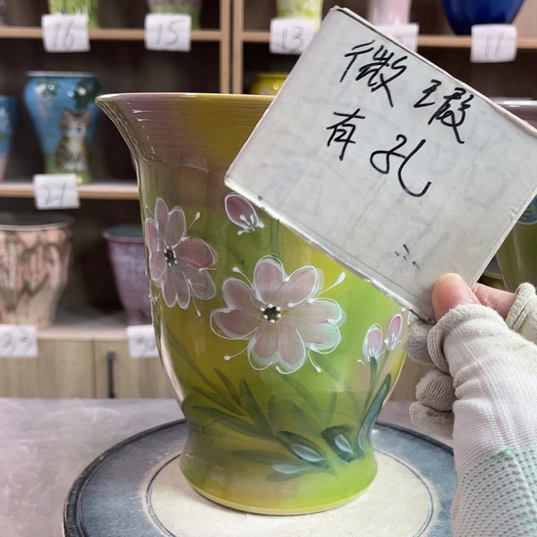 景德镇陶瓷花盆花盆