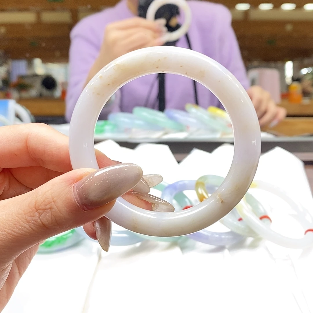 翡翠未镶嵌手镯51-53