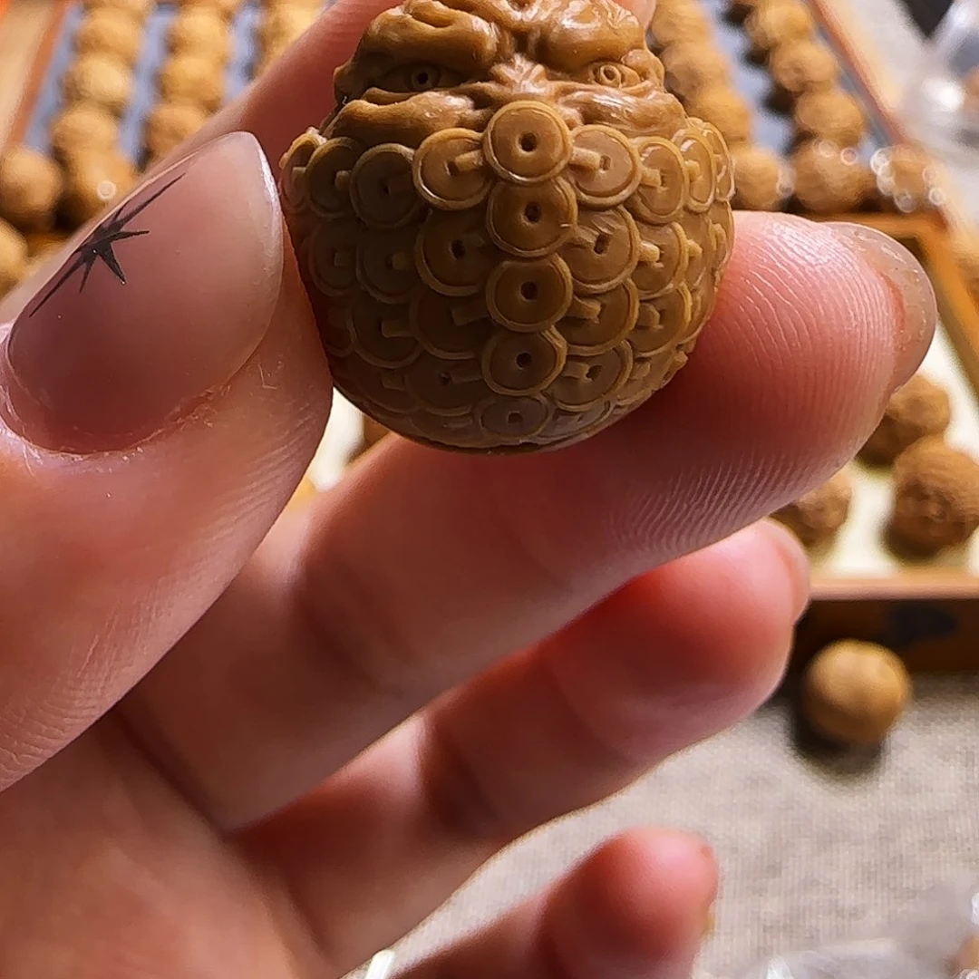 猴头核桃吊坠贪恶恶僧尺寸备注