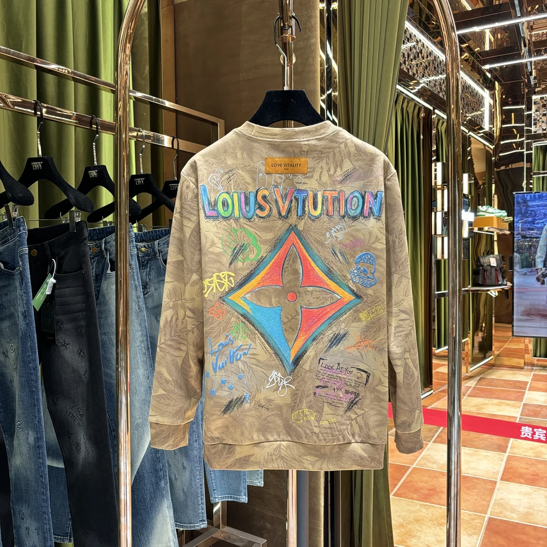 GD【强哥专属】100%纯棉卫衣欧式老钱风至尊刺绣工艺长袖-25763