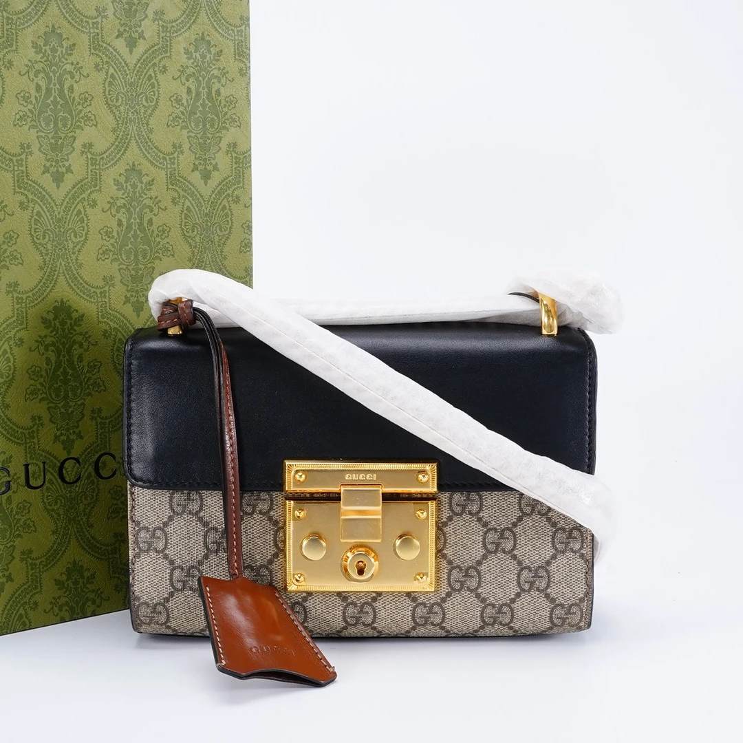 99新 GUCCI/古驰 【总仓】月光宝盒小号拼黑/BG22004138/98新