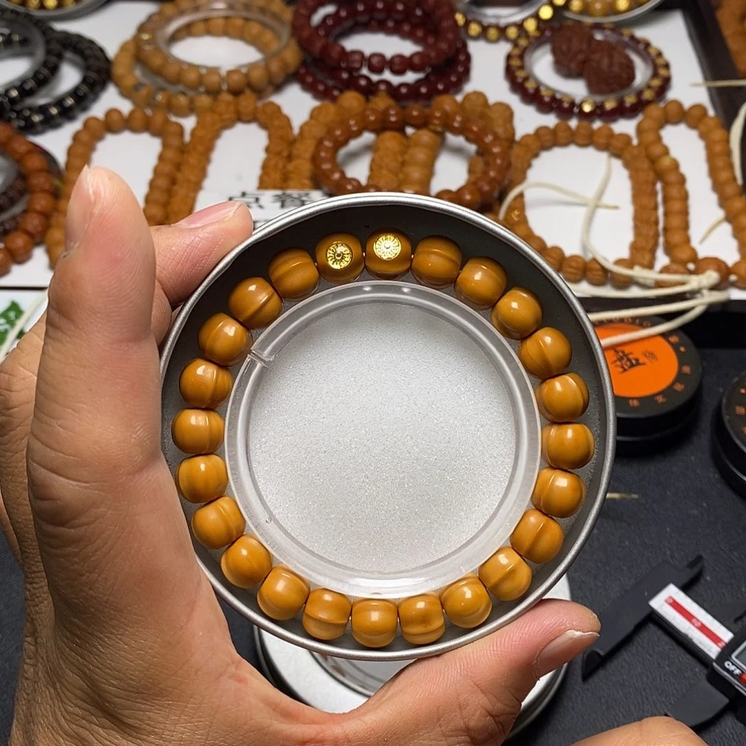 猴头核桃手串全品10-11三棱鲨鱼鳍双标23号