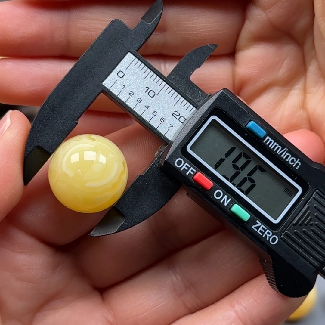 琥珀未镶嵌裸石蜜蜡单珠