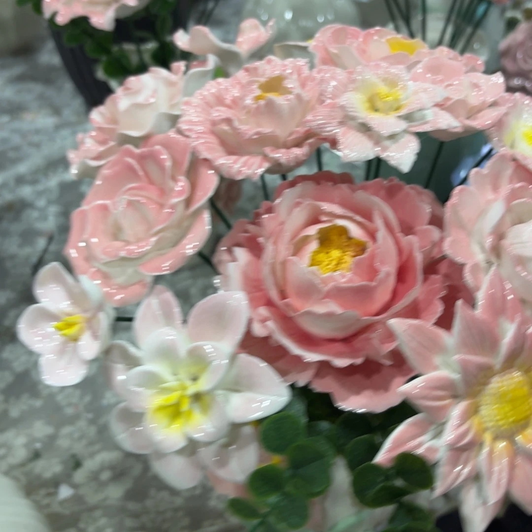 陶瓷花，20元发货，退款拉黑545