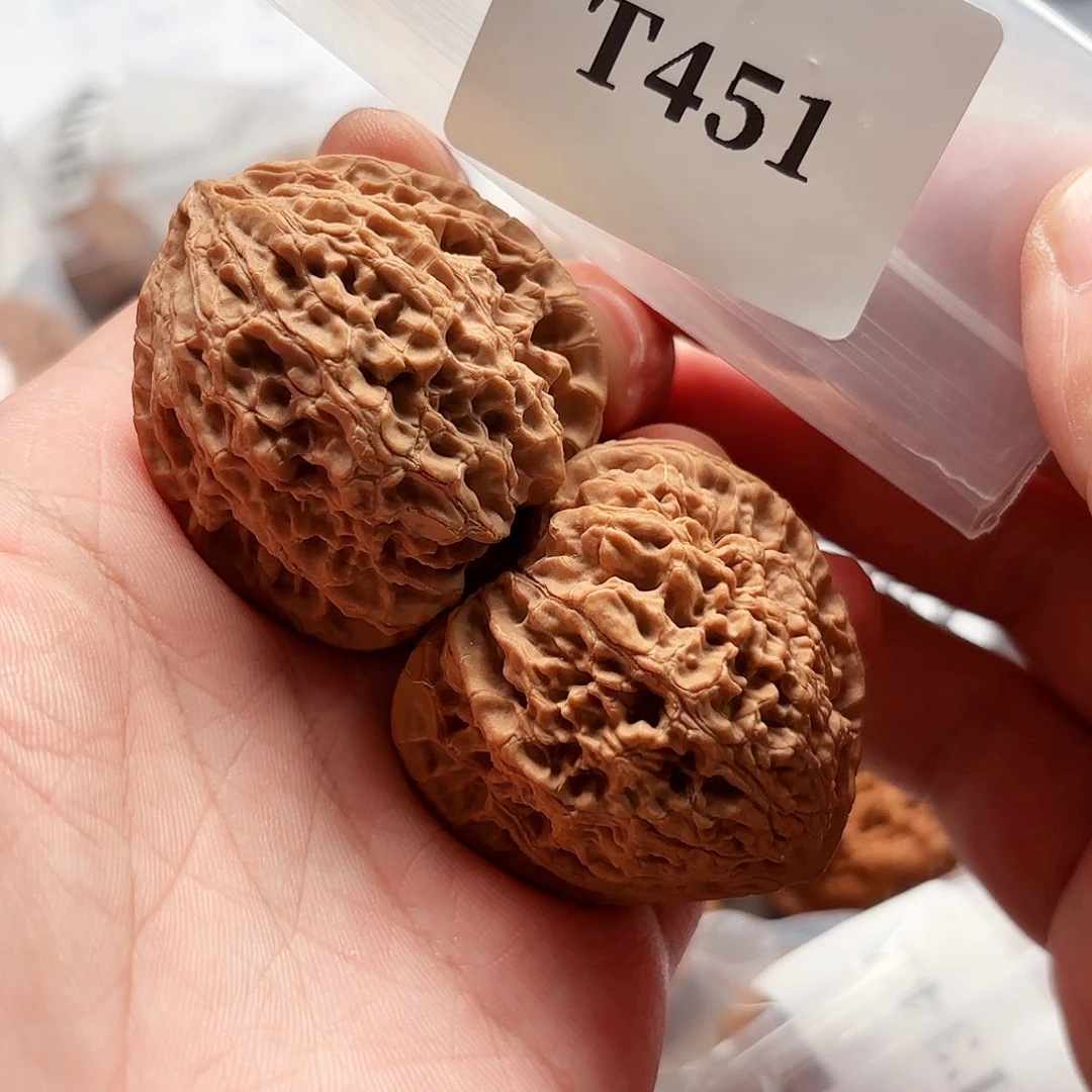 文玩核桃把件41虎头王T451