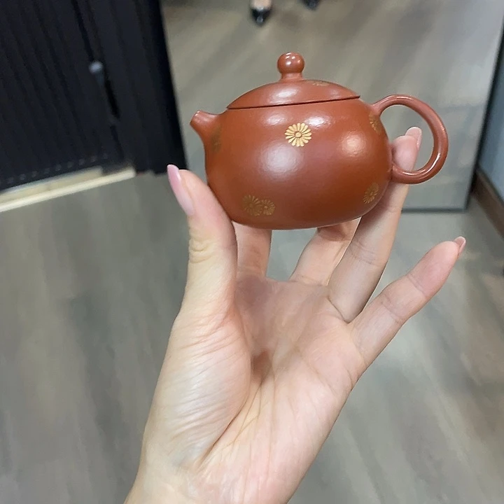 茶壶紫砂全手工打造