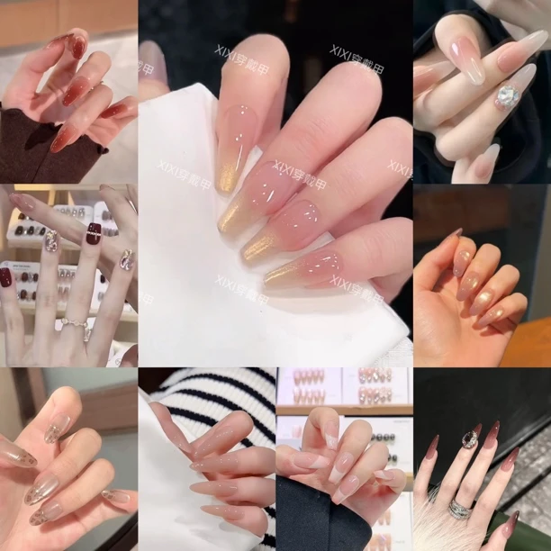 【两单九块九】加购物车再一起付款新年显白手工穿戴甲