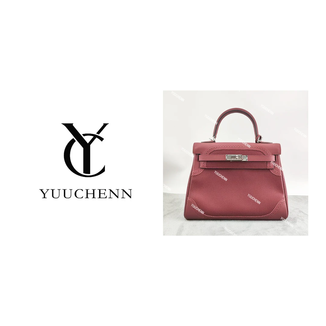 YUUCHENN/28cm原创设计高定真皮包 HH4517
