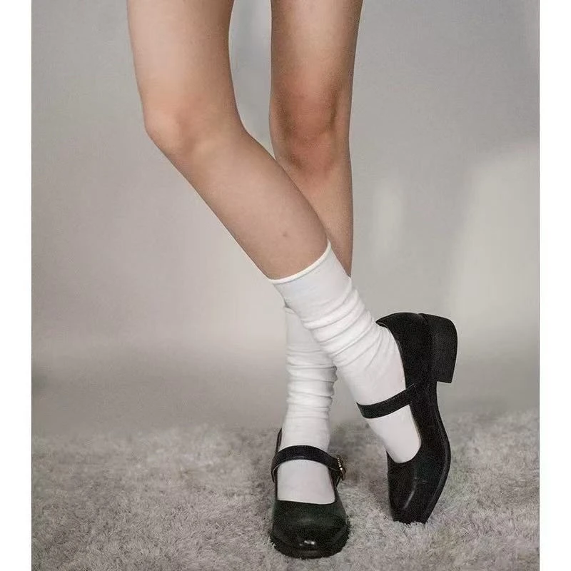 徐秋阳 四季都要穿的百搭堆堆袜SWA-B288