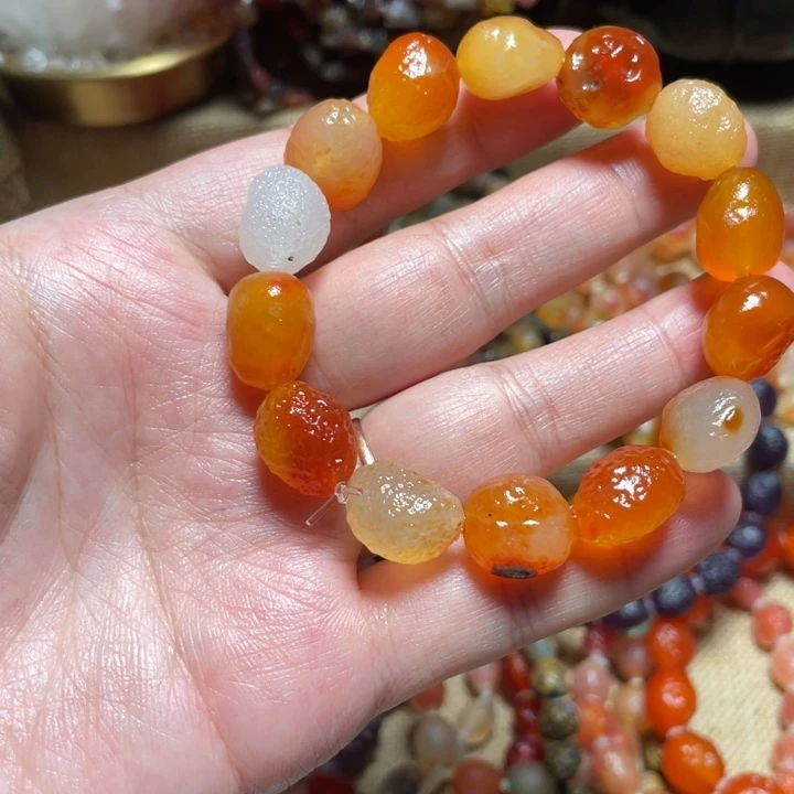 玛瑙/玉髓合金手链