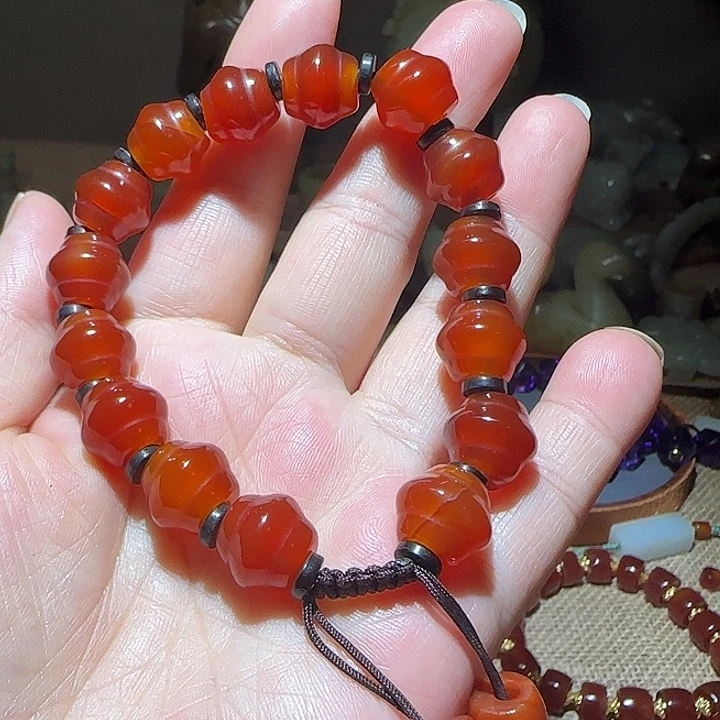 玛瑙/玉髓未镶嵌手链