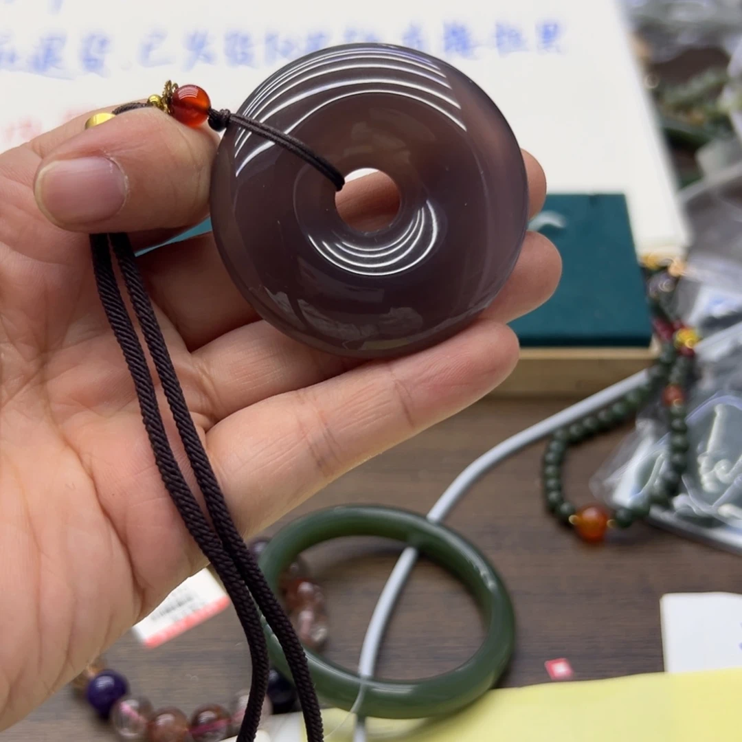 玛瑙/玉髓未镶嵌颈饰319