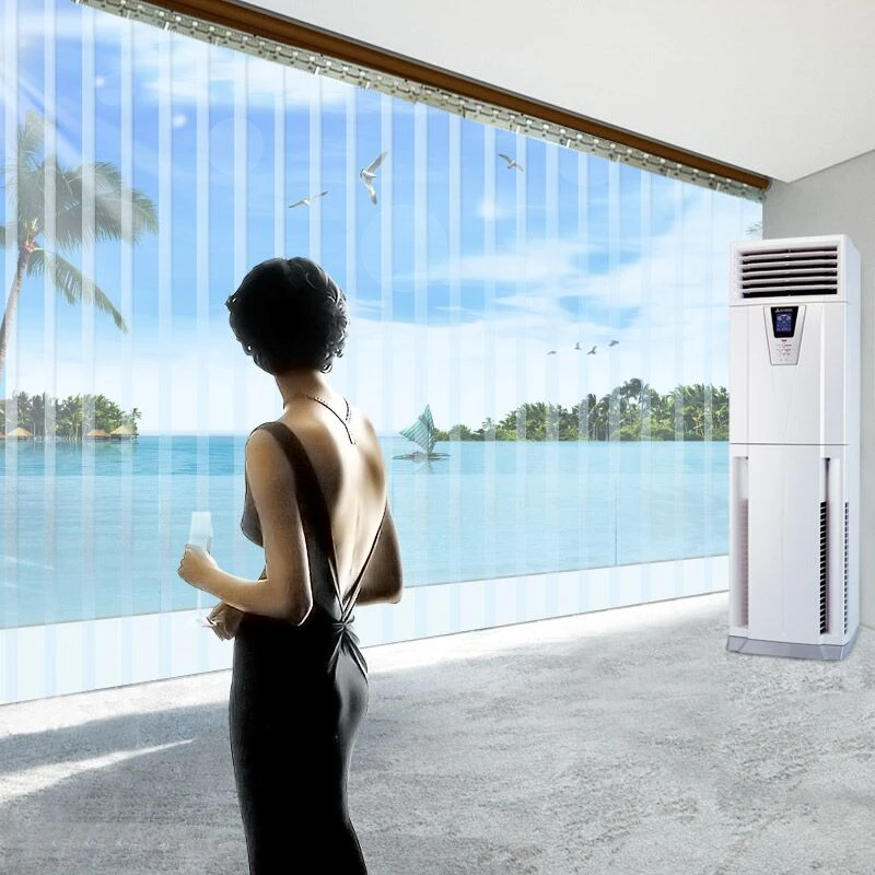 爆款门帘尺寸定制户外家用别墅室外防风免打孔客厅落地客厅遮阳