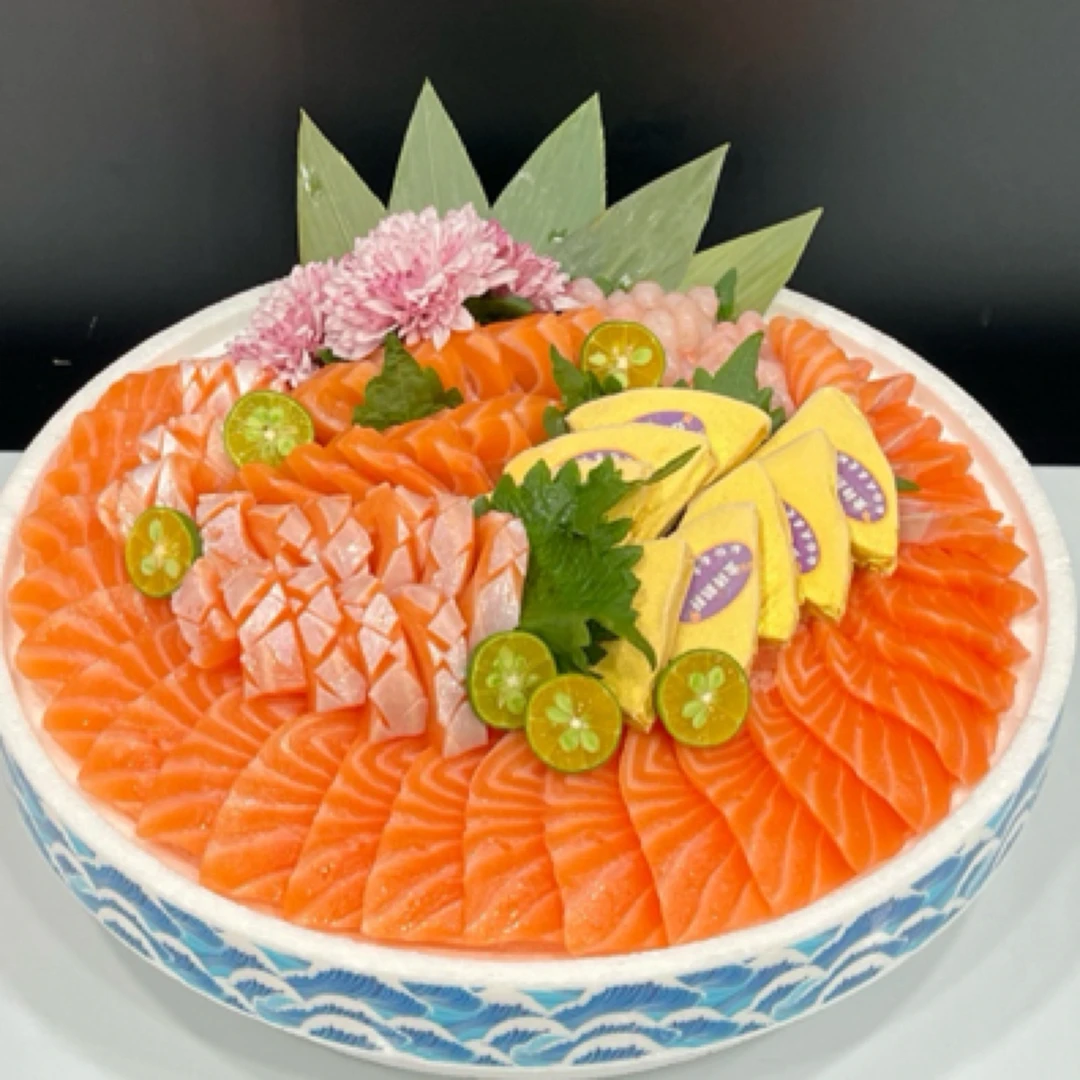 三文鱼+鹅肝+甜虾（三文鱼600克鹅肝8个虾15只