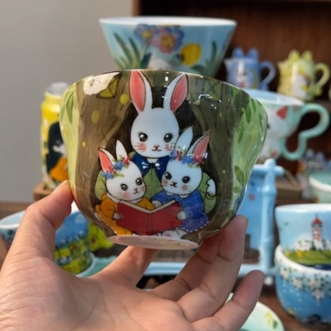 炉景德镇釉下手绘陶瓷