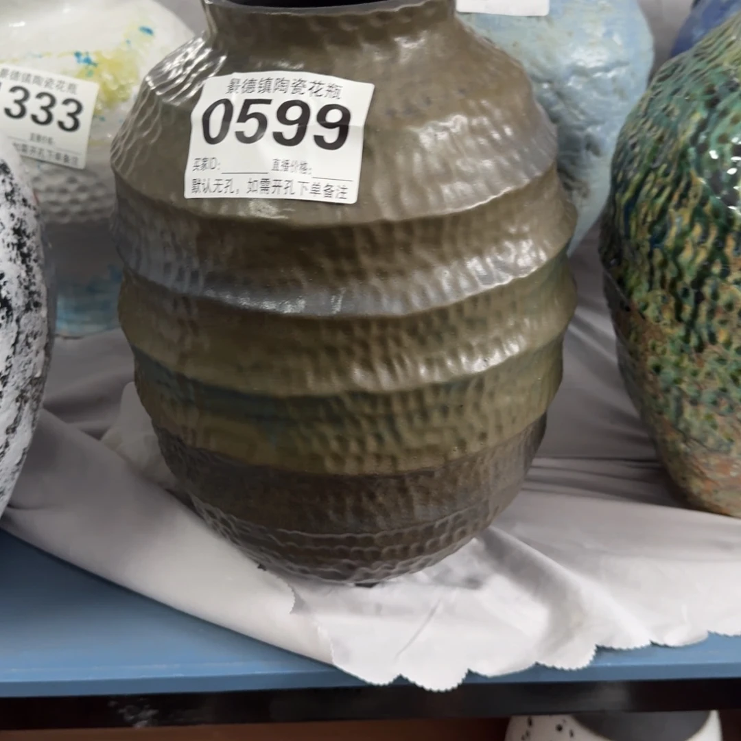 摆件花器默认无孔编号0599花瓶