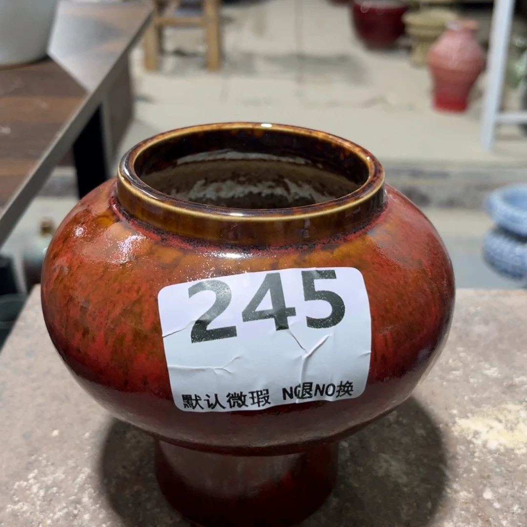 景德镇陶瓷花盆花器245