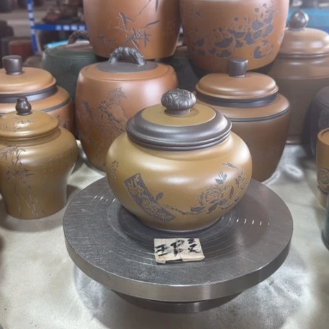 紫砂茶叶罐。。。。。。。。