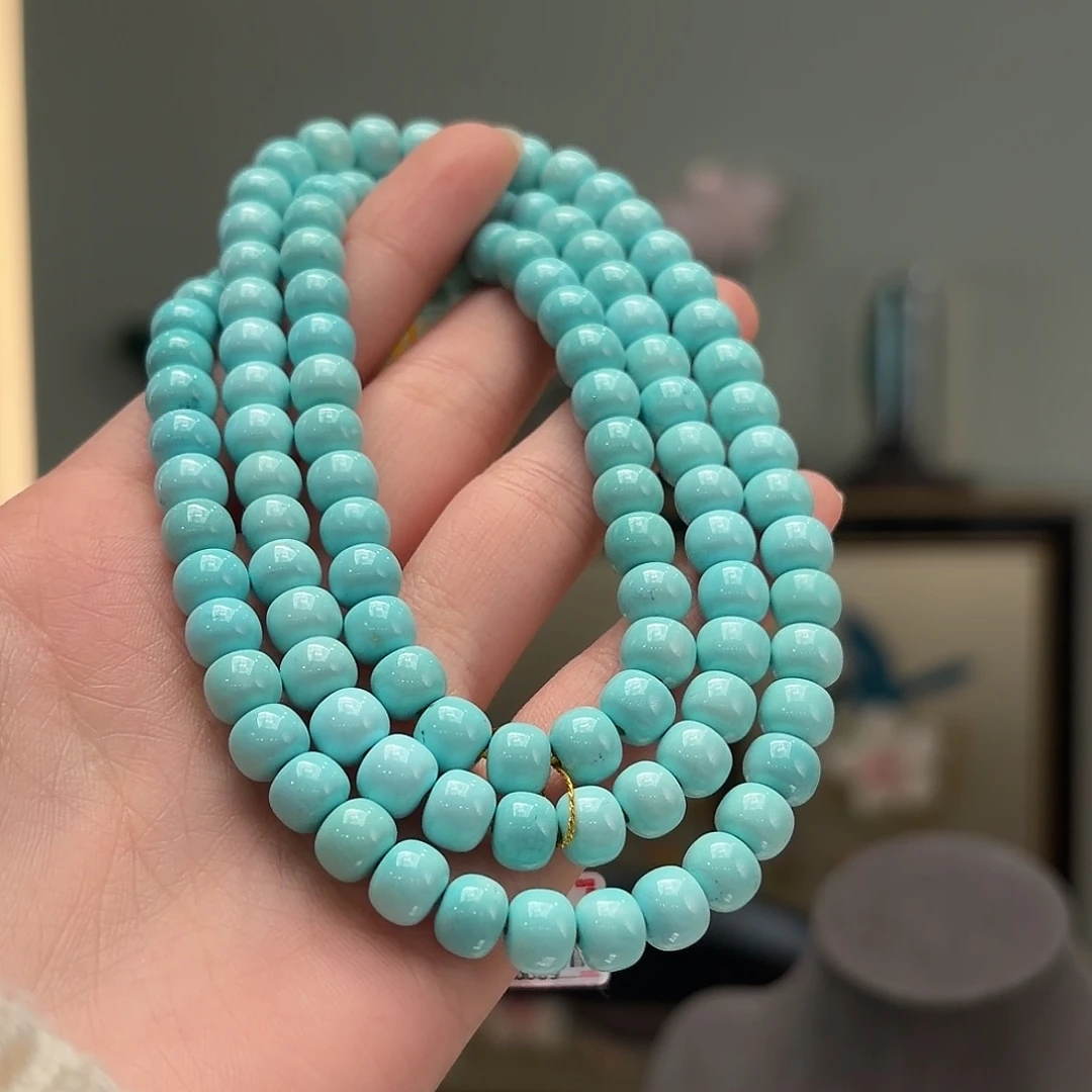 绿松石未镶嵌颈饰