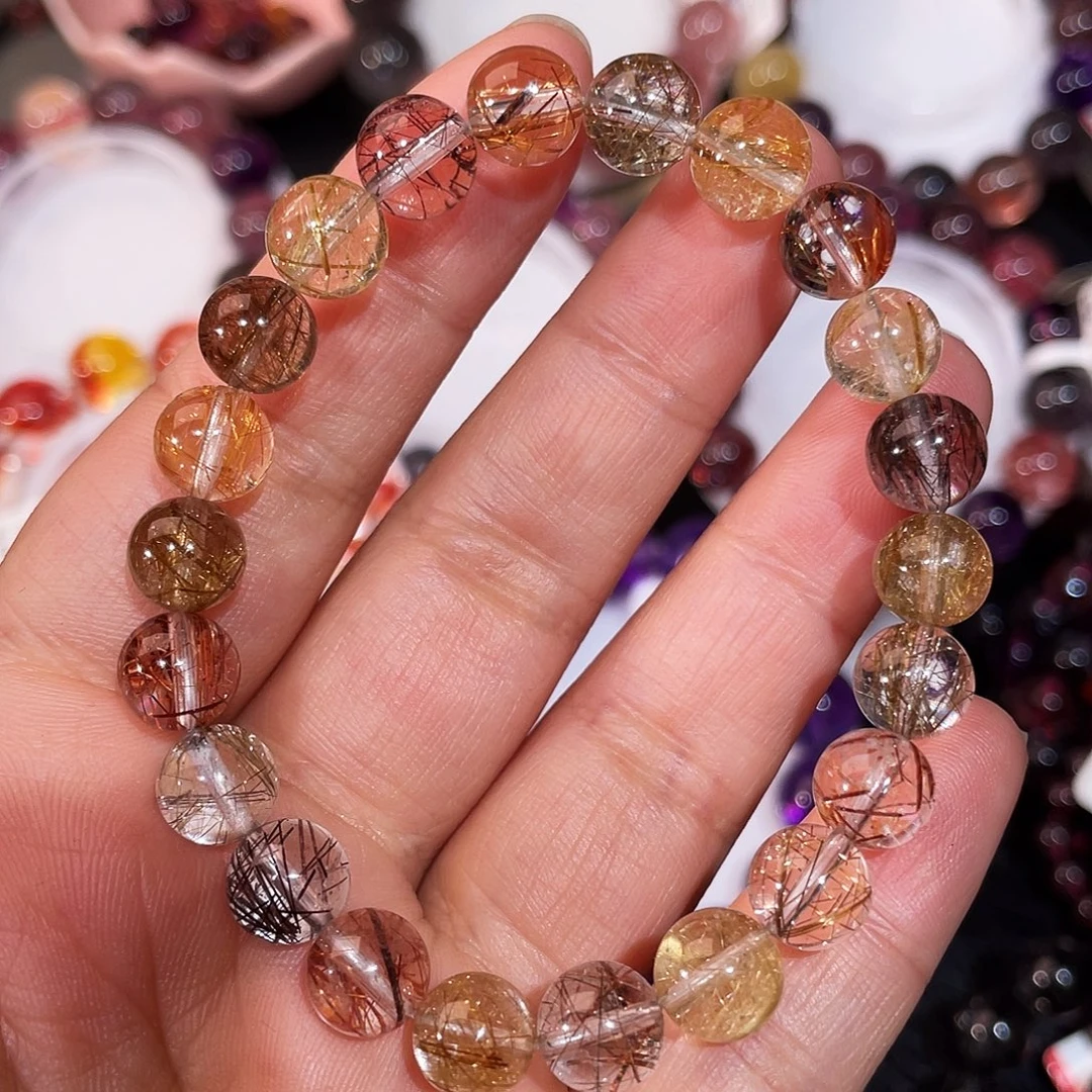 手链未镶嵌水晶彩发晶9