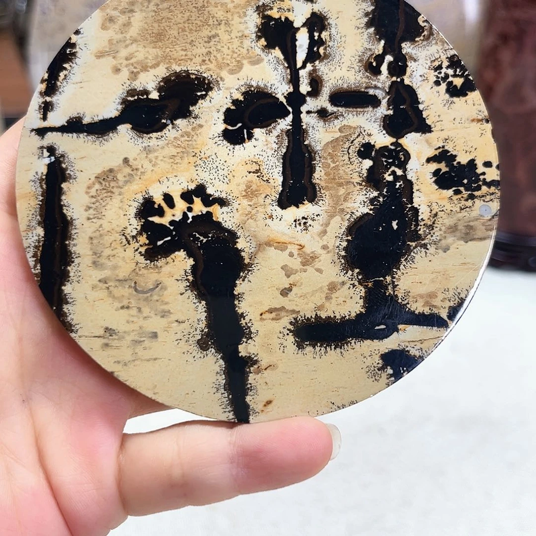 广西石广西天然国画石