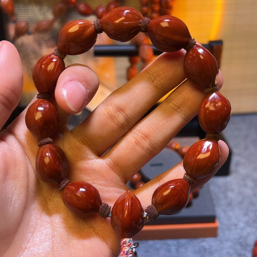橄榄核手串/手链素 小红腰
