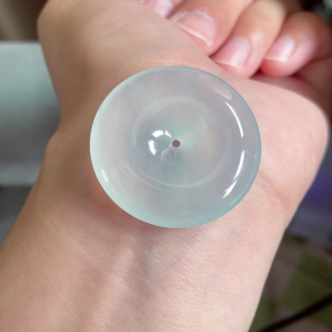 颈饰未镶嵌翡翠扣子
