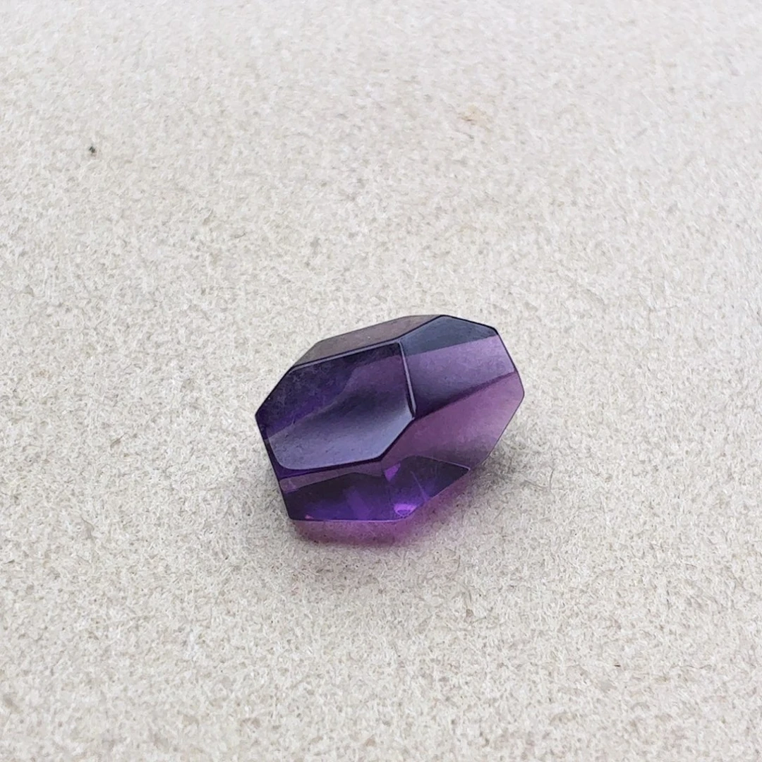 未镶嵌颈饰水晶打孔定制不退换紫水