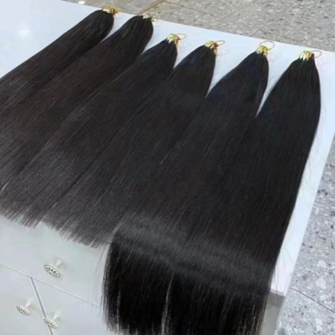 抽芯无碎发越南发羽毛接发三代半