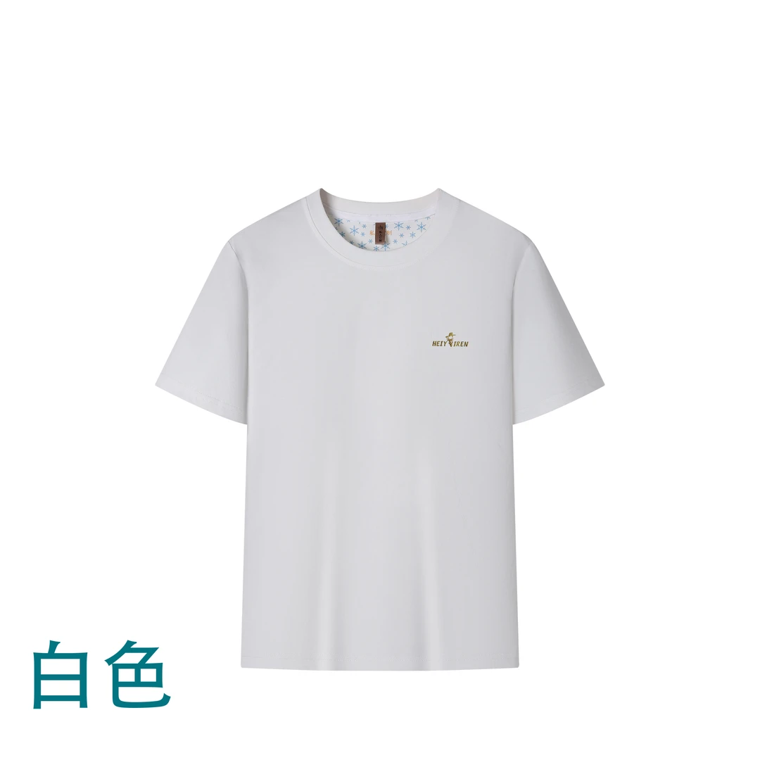 黑蚁人9695情侣圆领夏季透气休闲短袖T恤