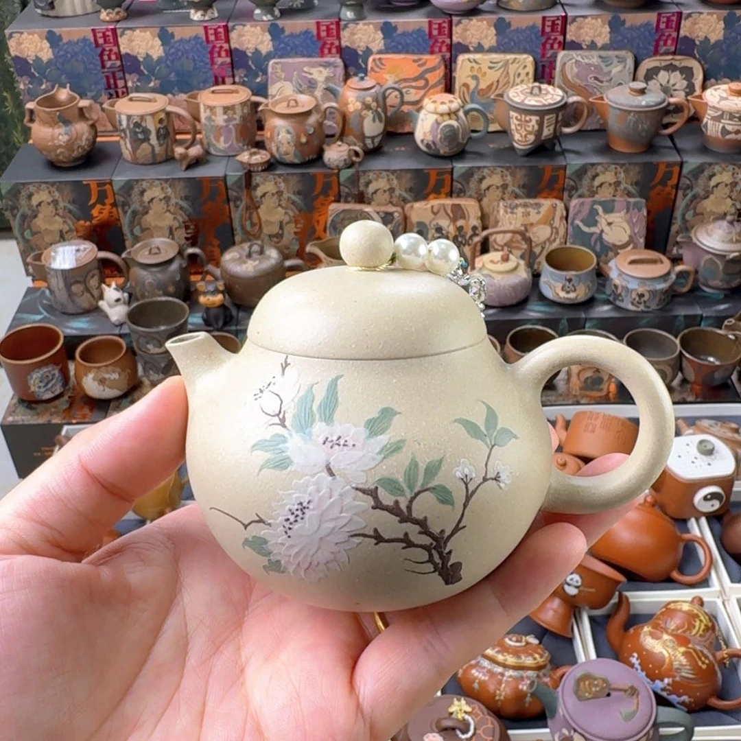茶壶紫砂160cc原矿精工半手