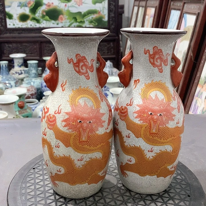 陶摆件博古架陶瓷摆件